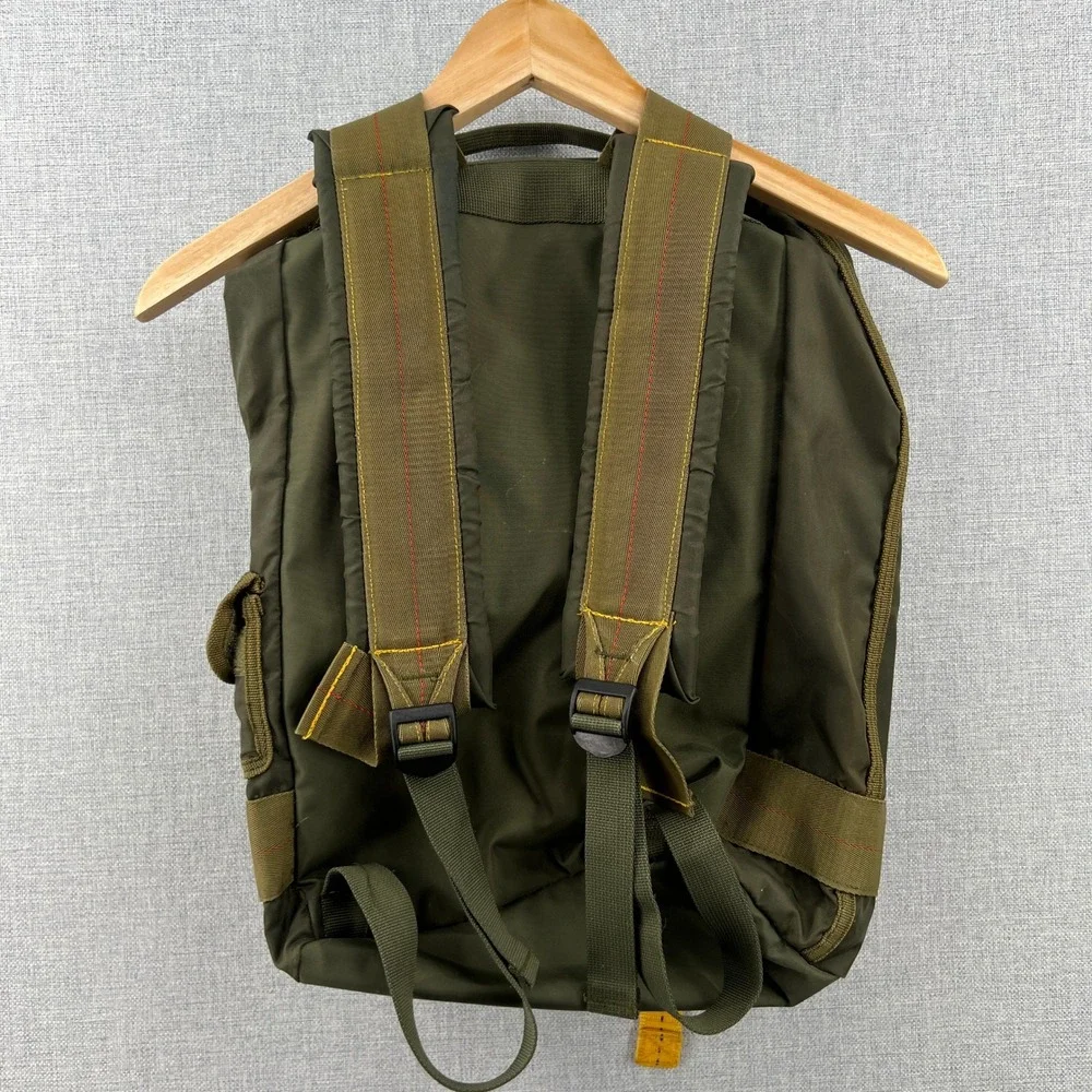 Vintage Boy Scouts of America Survival Bag Backpack Olive Green Utility Camping